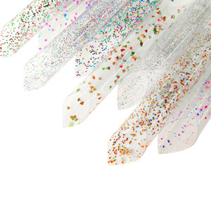 0.4mm Transparent étanche paillettes PVC rouleau feuilles étoiles <span class=keywords><strong>amour</strong></span> motif Gretel PVC Film pour sac matériaux de tir - Product Image 4