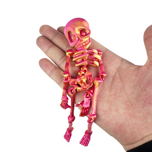Figura de Esqueleto Articulado Impresa en 3D Personalizada para Halloween, Figura Flexible con Tolerancia de Precisión de 0.2mm, Servicio OEM - Product Image 5