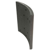 Plaquettes de frein à tambour 16 mm d'épaisseur 12 trous Disques de frein Nouvelle marque Delong Arrière Sinotruk Shacman Foton Faw Cascadia OEM Camion lourd