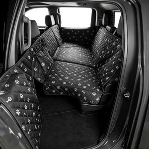 Housse de siège auto pour chien avec extension de banquette arrière, fond rigide, type hamac, lit pour chien - Product Image 6