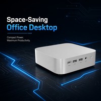 Mini PC Industrial Integrado con Ventilador Intel Core I3 I5 I7, Puertos Seriales, Doble LAN y Wifi de Fábrica MES