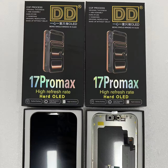 Wholesale DD OLED Soft Display for Iphone 17 17pro 16 16plus 16 Pro LCD Display TouchScreen Digitizer Assembly Replacement
