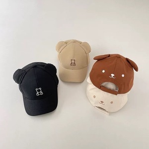 Chapeau pour bébé Printemps Automne <span class=keywords><strong>Casquette</strong></span> de baseball polyvalente Chapeau de soleil fin pour enfants Garçons Filles Été 100% coton 6 panneaux 48-50cm Sans couture - Product Image 5