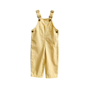 Overol de Mezclilla sin Mangas para Niños, de Spandex/Algodón, con Tirantes Ajustables y Botones Laterales, para Niñas - Product Image 1