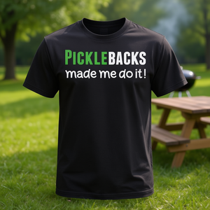 Camiseta Picklebacks Made Me Do It, negra, unisex, talla para adultos M L XL XXL - Product Image 3
