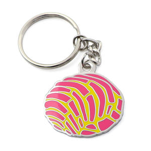 Factory Price Custom logo Sports KeyChains Metal Soft Enamel logo <strong>Keychain</strong> - Product Image 2