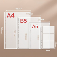 Carpeta de Archivos con Logotipo Personalizado, Organizador de Documentos, Bolsa Ignífuga para Documentos, Porta Certificados, Carpeta de 3 Anillas para Uso en Oficina y Negocios
