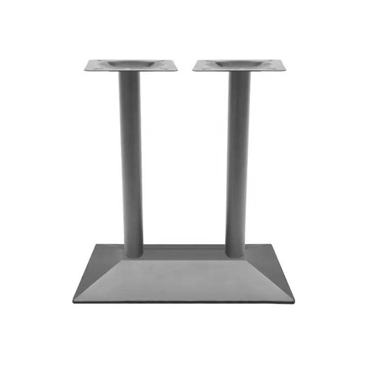 Bases de mesa de comedor de metal Mesa de mármol de estilo moderno de alta calidad Base de mesa de centro de metal de acero al carbono de varios tamaños