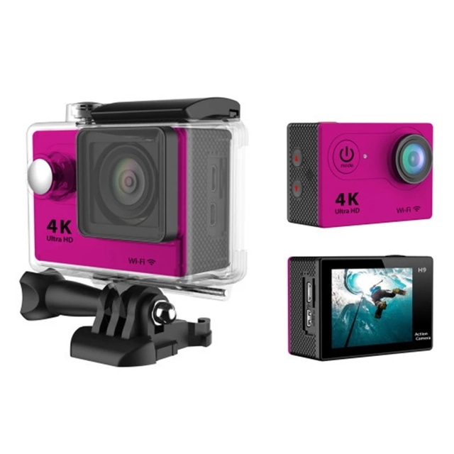 Ultra HD 4K Action Camera WiFi Remote Control 2.0\" Go Waterproof Pro Sports Video Camcorder DVR for Bike Use