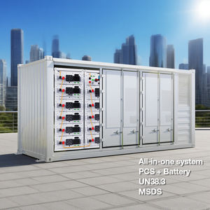 100KWH 200KWH 215KWH 241KWH Industrial al aire libre IP65 Comercial Litio LiFePO4 Batería Sistema de almacenamiento de energía para energía solar - Product Image 1