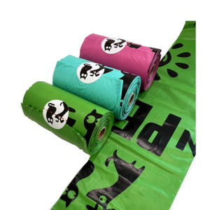 Eco-Friendly Sustainable Biodegradable <b>Compostable</b> Dog Poop <b>Bag</b> Dispenser with PE+CA Material Wholesale Custom Pet Supplies - Product Image 2