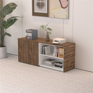 Armoire à dossiers en bois durable, tiroirs, design compact, bureau, maison, école, rangement efficace - Product Image 1