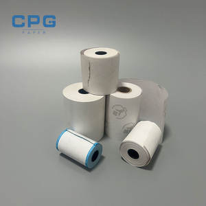 Échantillon gratuit de papier thermique écologique 40gsm 58gsm, rouleau de reçu de caisse enregistreuse 80x60 pour rouleau de papier thermique jumbo - Product Image 1