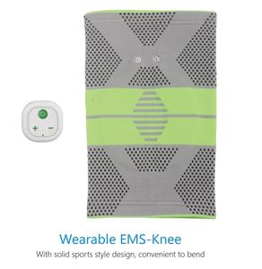 Masajeador de rodilla TENS EMS, Protector de rodilla, masajeador articular de pierna, baja frecuencia tens, masajeador eléctrico de pulso - Product Image 2