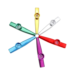 Instrument Kazoo en métal coloré avec logo personnalisé portable en gros - Product Image 3