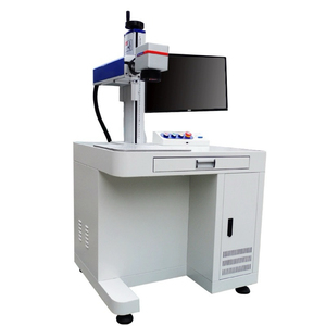 เครื่องแกะสลักเลเซอร์ไฟเบอร์ CNC 3 มิติ รุ่นใหม่ สำหรับแก้วโลหะ รองรับไฟล์ AI/PLT กำลังไฟ 20/30/50 วัตต์ ใช้งานง่าย ขายตรงจากโรงงาน - Product Image 1