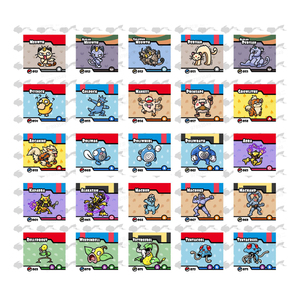 YZ Wholesale Nouveaux Jouets Amusants Art Eif Baby Pokemoned Mini Cartes Raster 151 Cartes Pokemoned Boîte Mystère Articles de Fête Cartes à Collectionner - Product Image 6