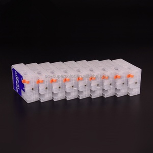 Supercolor 80ml/unidad, Producto en Oferta para Impresora Epson SC P800, Cartucho de Tinta Recargable con Chip Permanente - Product Image 5