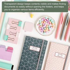 Plastikumschläge Poly-Umschläge Kunststoffumschläge PP-Dokumententasche A4-Größe Dokumentenhalter - Product Image 3