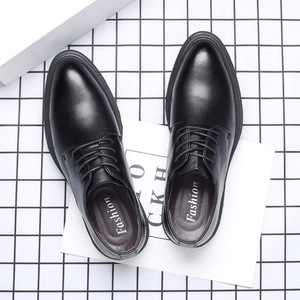 Formal lee Cooper 38-44 EVA Rubber <strong>Black</strong> Office <strong>Boots</strong> for <strong>Men</strong> Official Shoes for <strong>Men</strong> Wet Look <strong>Men's</strong> Leather Shoes - Product Image 6