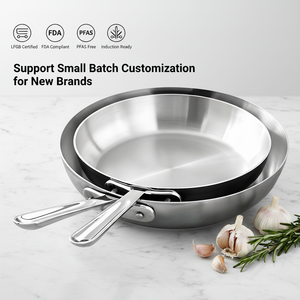 Sartén Profesional de Acero Inoxidable para Cocina, Antiadherente - Product Image 1