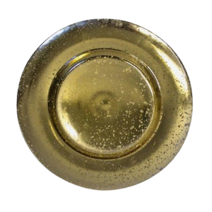 Matériau fabriqué à la main plaque de chargeur sûre fête de mariage portion de nourriture assiette de chargeur arrondie ustensiles de restauration - Product Image 1