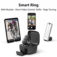 Anillo Inteligente A01 con Control Remoto, Controlador de Clics para TikTok, Pasador de Páginas PPT, Disparador de Cámara