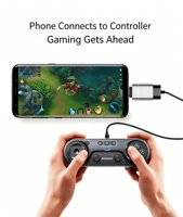 OTG Adapter Type-C to USB 3.0 Data Transfer Connection Flash Drive Converter Phone Accessory USB C OTG Connector