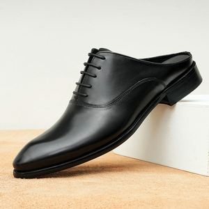 Costume de mariage professionnel à double boutonnage en cuir de vachette de qualité supérieure, accompagné de chaussures en cuir décontractées - Product Image 4