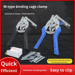 Pince de fixation de ferme avicole outil d'installation pince à reliure pour <span class=keywords><strong>cage</strong></span> d'animal avec clous M - Product Image 5