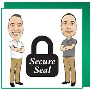 Secure Seal Black Poly Mailers 14.5x19 In Self Sealing 2MIL Mailing Bags Pack Of 1500 - Product Image 3