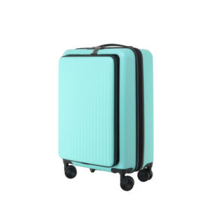 Vente en gros Style moderne Grande capacité <span class=keywords><strong>Valise</strong></span> fonctionnelle Spinner <span class=keywords><strong>Valise</strong></span> à roulettes multifonctionnelle Ouverture par l'avant Bagages de voyage - Product Image 5