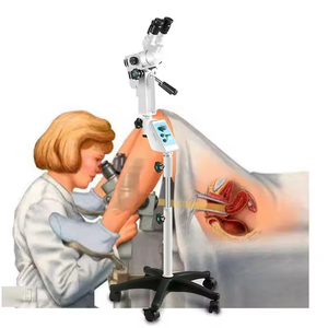 Colposcope optique binoculaire Kernel <span class=keywords><strong>KN</strong></span>-2200BI avec <span class=keywords><strong>filtre</strong></span> vert pour examen gynécologique vaginal - Product Image 3