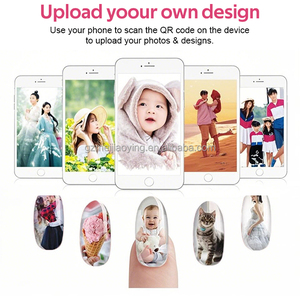 Impresora de Uñas 3D Automática, Pulidora de Uñas Eléctrica Inteligente, Conexión WiFi, Diseño DIY Móvil, Impresora de Uñas 3D Eléctrica Automática - Product Image 5