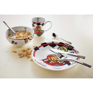 Juego de cubiertos infantiles de 7 piezas con diseño rápido para la hora de comer de los niños - Product Image 1