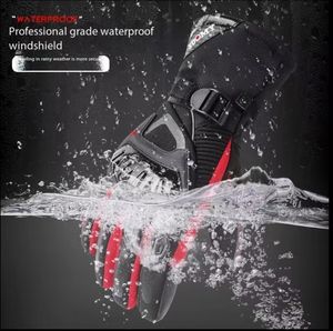 Vente chaude hommes hiver chaud imperméable épais coupe-vent et automne Anti-touch écran moto gants équitation - Product Image 5