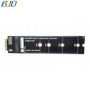 공장 도매 12+6핀 인터페이스 M.2 Key-B SATA SSD 어댑터 카드 (2010 2011 맥북 에어 A1369 A1370 1375 A1377 호환) - Product Image 4