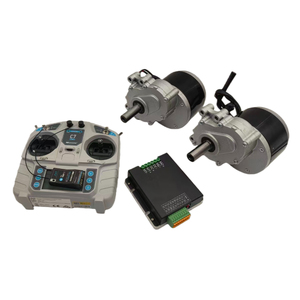 Motore a Riduzione Secondaria DC a Spazzole 24V 250W - 75/120rpm Albero 44mm per Sedia a Rotelle - Product Image 1