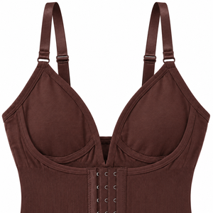 <span class=keywords><strong>Body</strong></span> <span class=keywords><strong>Modellante</strong></span> Invisibile da Donna, Intimo Senza Cuciture, Morbido ed Elastico, Modella la Vita, Vestibilità Slim, Comodo per l'Uso Quotidiano - Product Image 4