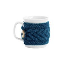 Vente en gros transfrontalière de nouveaux manchons de tasse en tissu en forme de renard, ornements de Noël de la région nordique, accessoires de décoration de scène