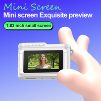 Caméra électronique portable compacte 2026, enregistrement 1080P HD, mini caméra avec batterie de 200 mAh, mini caméscopes vidéo sans fil