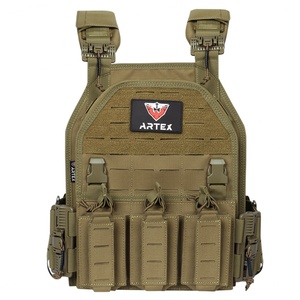 Chaleco Táctico Portaplacas de Poliéster 1000D con Sistema Molle de Liberación Rápida, Chaleco Táctico con Corte Láser - Product Image 6