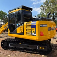 Fournisseur d'excavatrices d'occasion, excavatrice Link Belt d'occasion à vendre, excavatrices d'occasion pas chères à vendre, Komatsu PC130 de 13 tonnes