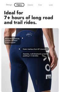 <span class=keywords><strong>Pantaloncini</strong></span> da ciclismo personalizzati <span class=keywords><strong>imbottiti</strong></span> all'ingrosso <span class=keywords><strong>pantaloncini</strong></span> da ciclismo da uomo con interfaccia elastica compressione <span class=keywords><strong>pantaloncini</strong></span> da ciclismo produttore - Product Image 5