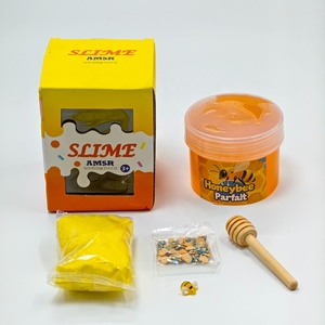 Wholesale Bulk <b>Slime</b> <b>Kit</b> Honeybee Theme Super Stretchy Crystal <b>Slime</b> DIY <b>Slime</b> for Kids Non-Toxic Safety Tested Factory - Product Image 4