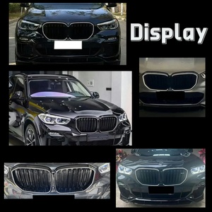 Griglia Illuminata a LED <span class=keywords><strong>X5</strong></span> G05 2019+ a Doppia Linea Nero Lucido per <span class=keywords><strong>Paraurti</strong></span> Anteriore Griglia Centrale Anteriore di Aggiornamento Ricambi Carrozzeria per BMW - Product Image 4