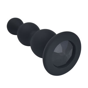حار بيع لعبة الجنس الشرجي سيليكون المكونات الشرج المكونات بعقب مع جوهرة - Product Image 2