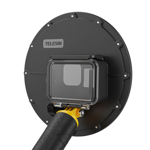 Boîtier de plongée sous-marine Telesin étanche avec dôme pour Go Pro 12/11/10/9, compatible jusqu'à 45 m - Product Image 3