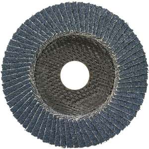 Disque à lamelles Dewalt bleu, ponçage à 15 degrés pour surfaces métalliques et boisées - Product Image 1