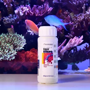 Vastocean กระดาษทดสอบแบบมีในตัวเดียวสำหรับตู้ปลา <span class=keywords><strong>NO3</strong></span>ตรวจสอบคุณภาพน้ำ NO2 CL2 KH PH - Product Image 2